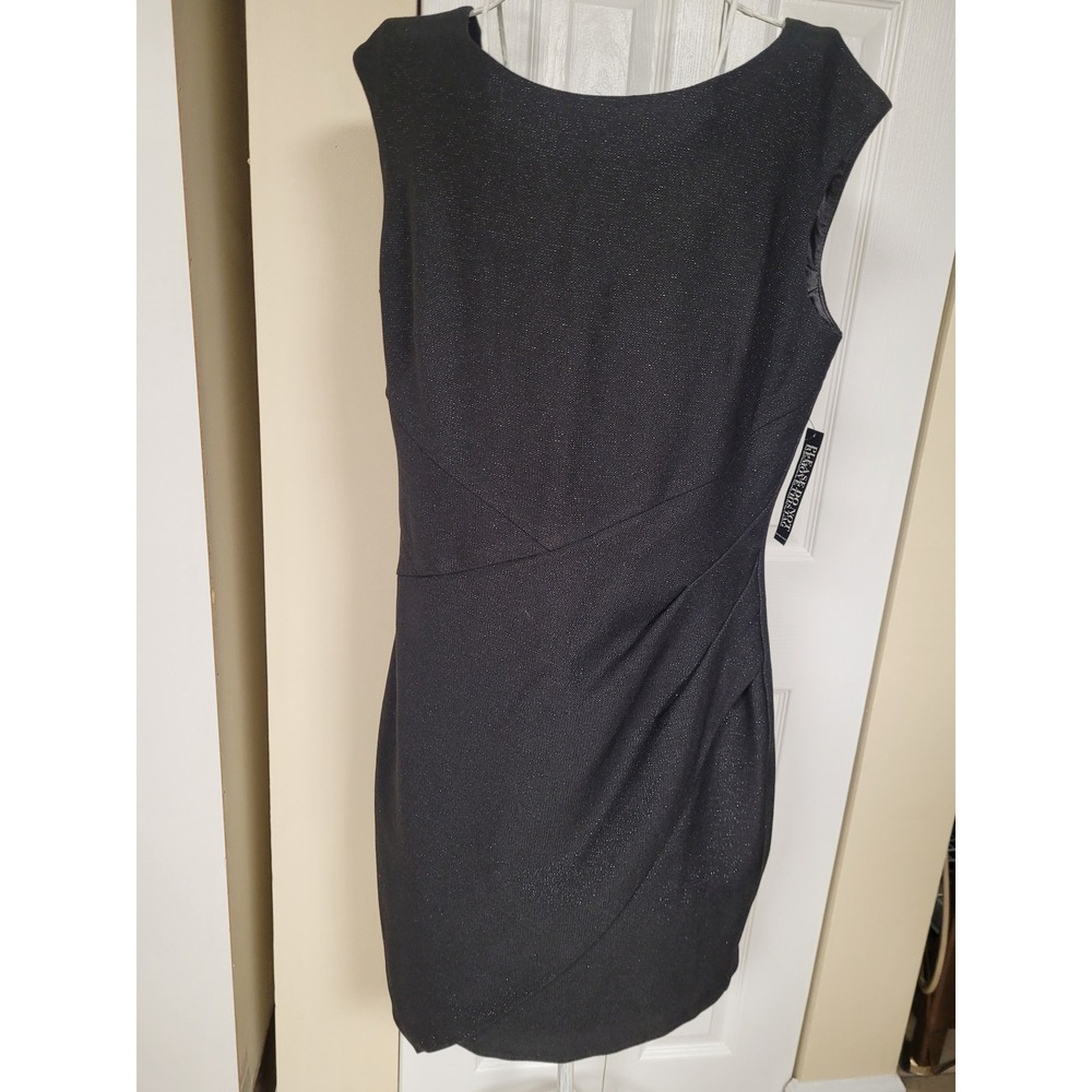 Black Shimmer Metallic Sheath
NY & Co NWT Elegant Cocktail Dress Size 10